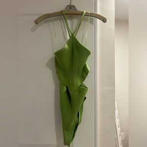 Zara green body suit new with tags